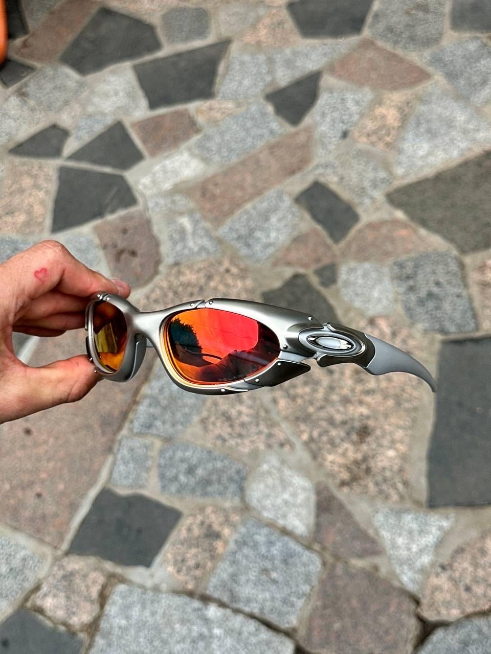 Oakley ブラック サングラス y2k ゴープコア Oakley Eye Jacket