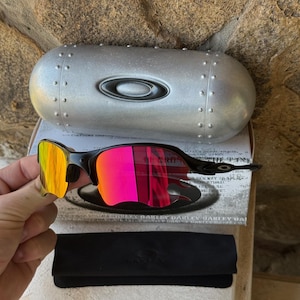 Vintage Oakley Romeo 2.0 X-Metal Sunglasses | Fire Iridium Lens | Rare Collectible Shades