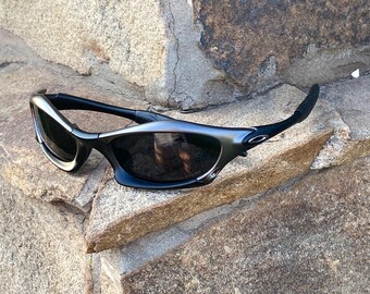 Vintage Oakley Splice Sunglasses. Polarized, Metal Frame - Etsy
