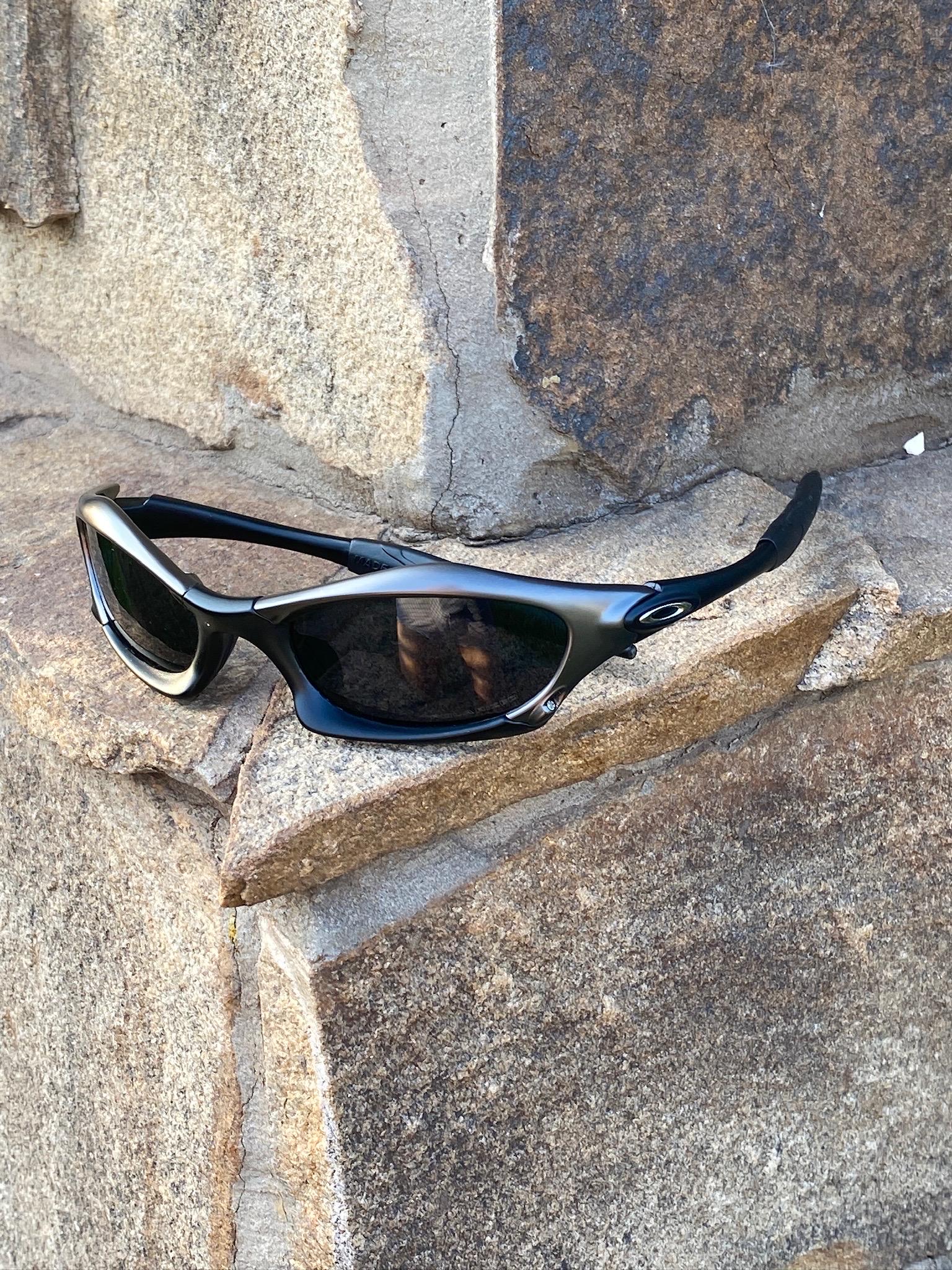 Vintage Oakley Splice Sunglasses. Polarized, Metal Frame - Etsy