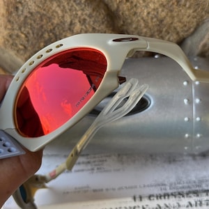 Oakley Plantaris Sunglasses Red Prizm Lenses Men Women Sports Eyewear image 9