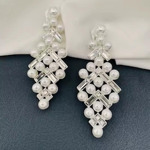 Diamond - Oscar de la renta clip in earrings