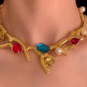 Oscar de la renta necklace - Gold