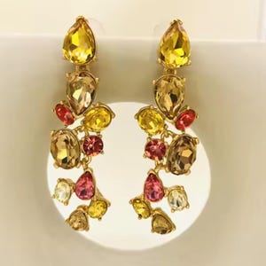 Oscar de la Renta earrings - minimalistic design