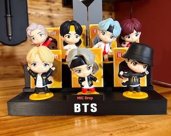 BTS Tinytan Mcdonalds MIC DROP Display Stand - Etsy