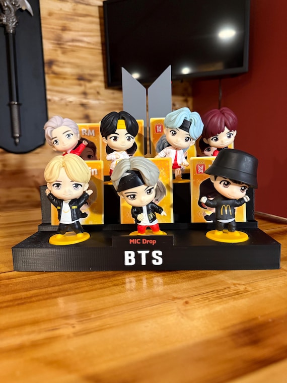 BTS Tinytan Mcdonalds MIC DROP Display Stand - Etsy