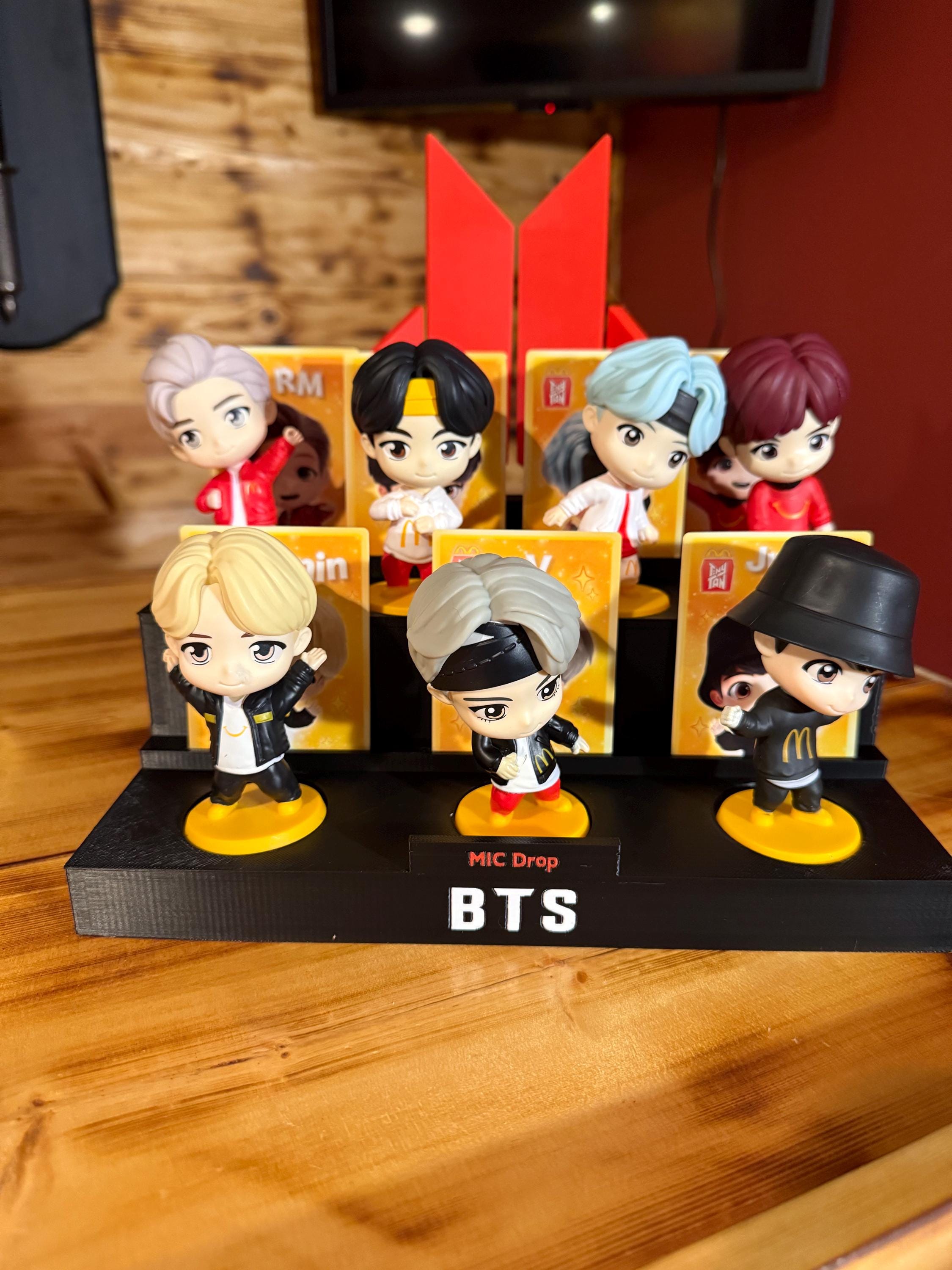 BTS MICdrop フィギュア TinyTAN フルコンプ Official TinyTAN BTS CHARACTER MIC DROP Ver. Mini Figures - US
