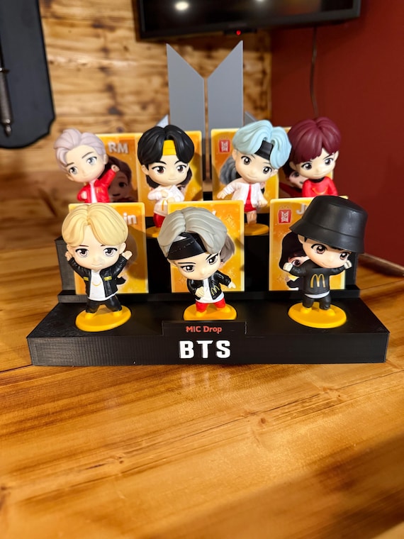 BTS Tinytan Mcdonalds MIC DROP Display Stand - Etsy
