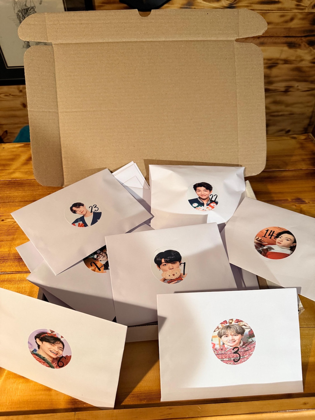 BTS Advent Calendar - Etsy