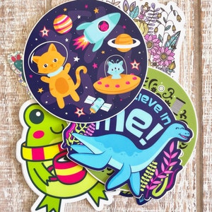 Vinyl Sticker Bundle Bulk Party Pack - Choose Your Stickers and Quantity