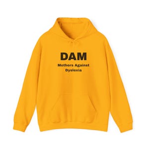 DAM: Mütter gegen Legasthenie | Lustiger Hoodie | Geschenk für Mama