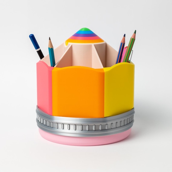 Pencil Holder for Kids: Colorful Desk Organizer for Children
