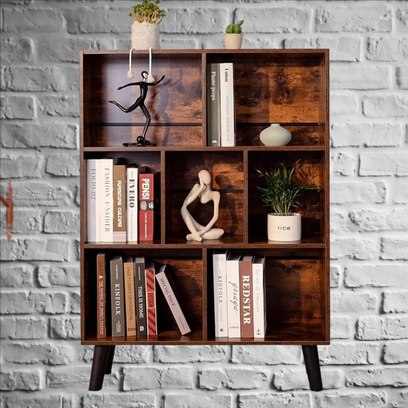 Rustic Bookcase - Etsy
