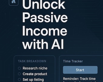 Unlock Passive Income with AI: Step-by-Step Guide to Earning Money Using Artificial Intelligence