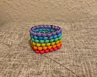 Kandi Cuff | Bracelet | Multicolor