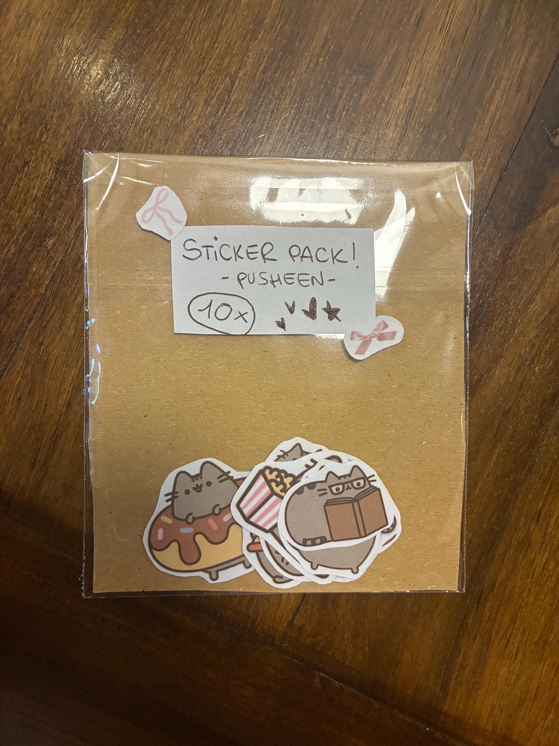 Pusing Sticker 10x Cute Pusheen Sticker Pack - Etsy Australia