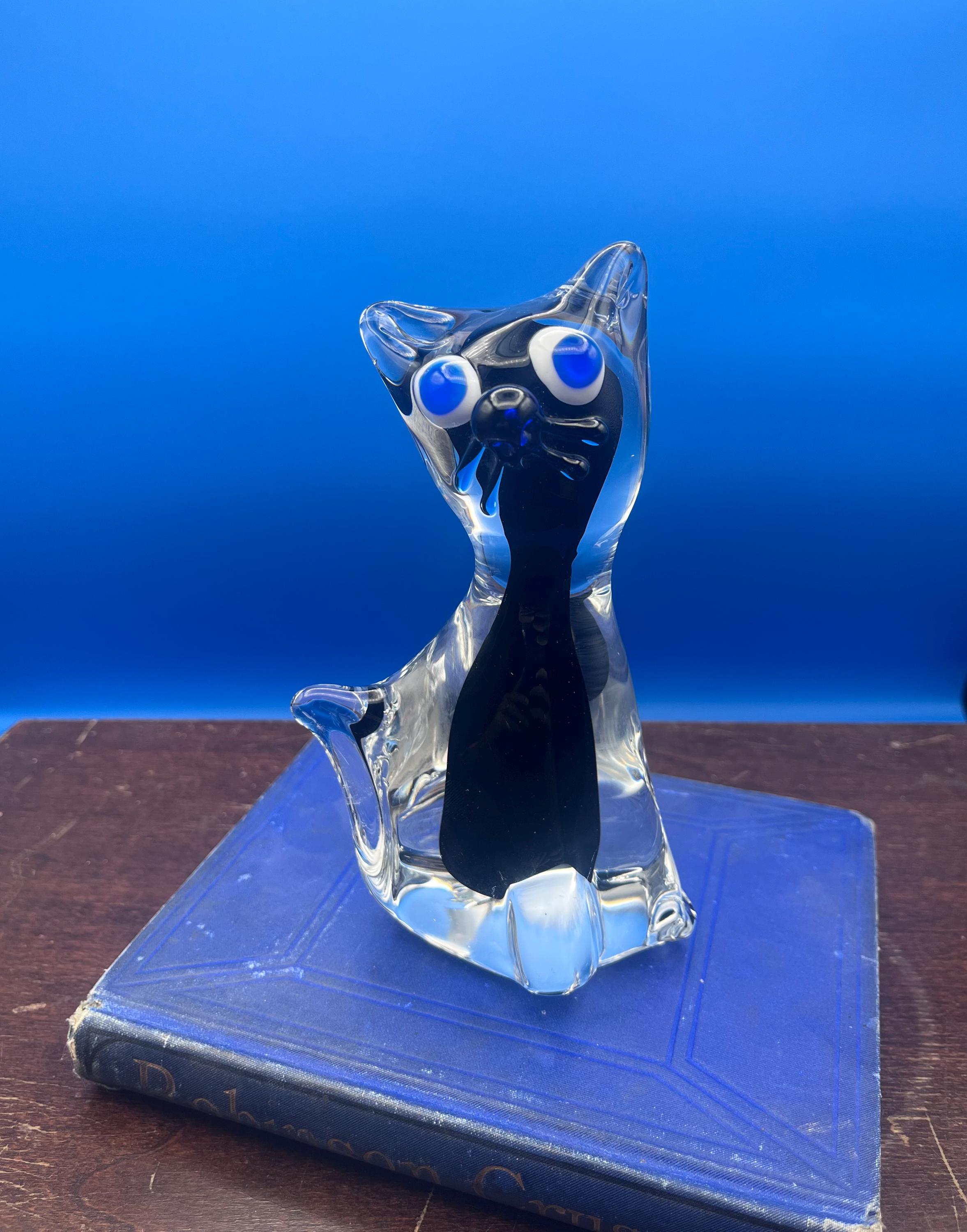 Murano Glass Cats - Etsy
