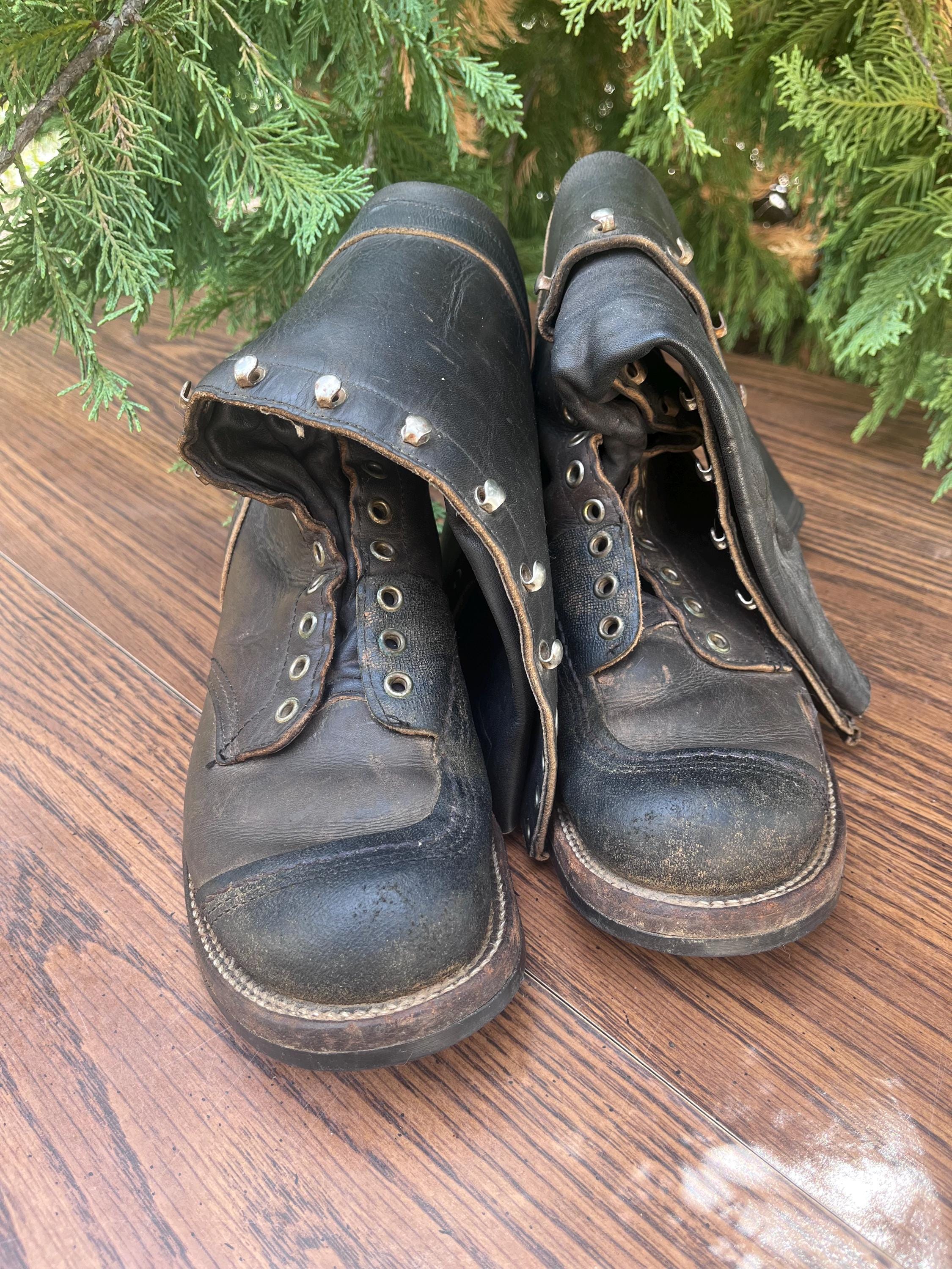 Vintage Chippewa Boots - Etsy