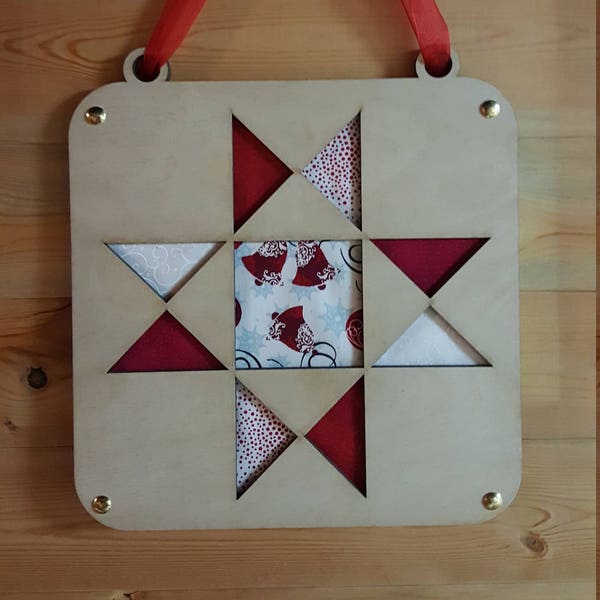 16" Quilt Block Wall Hanger