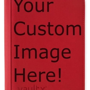 Custom Laser Engraved Trading Card Binders