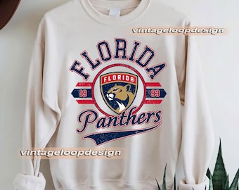 Vintage Florida Panthers Hockey Sweatshirt, Hockey Fan Gift