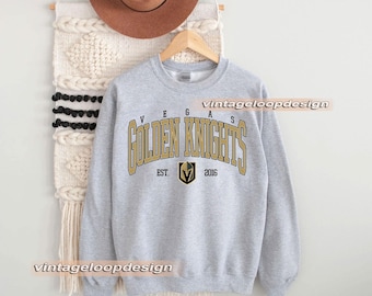 Vintage Vegas Golden Knights-sweater, shirt hockeyfan