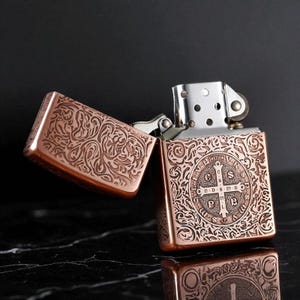 Constantine Lighter Handmade Movie Replica Vintage Brass Personalized Collectible Lighter Unique Gift for Him Cigar Cigarette Accessory gift