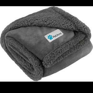 Dog Blanket for Small Medium Dogs, Pet Bed Blanket Cat Puppy Kitten, Fleece Furniture Couch Cover Protector Sofa Car