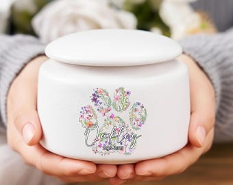 Personalized Pet Urn, Custom Pet Urn, Custom Pet Memorial Gift, Custom Dog Cat Ash, Cat Loss Gift, Pet Sympathy Gift, Pet Ashes Urn, Dog Urn
