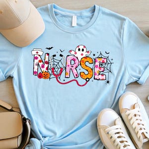 Halloween Nurse T-Shirt: Spooky Medical Costume, Healthcare Hero