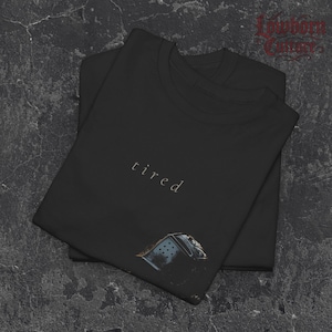 Gothic Tired Knight T-Shirt: Medieval Fantasy Tee image 3