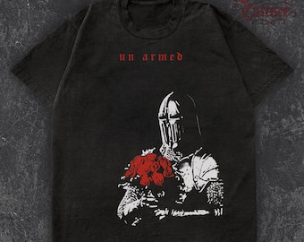 Un Armed Knight T-Shirt: Gothic Romance, Medieval Gift