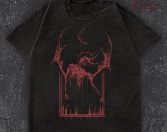Dark Art Demon Gothic Shirt: Unisex Tee