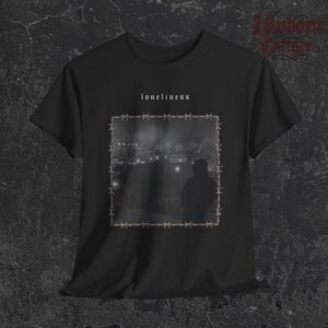 Urban Melancholy T-Shirt: Sad Boy Streetwear with Vintage Gaming Vibes image 4