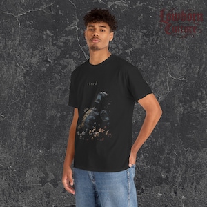 Gothic Tired Knight T-Shirt: Medieval Fantasy Tee image 4