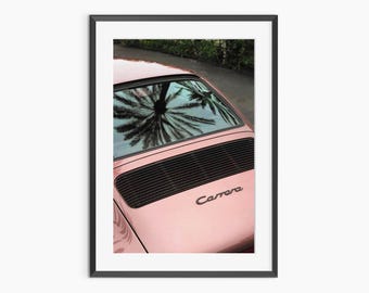 Porsche Carrera, Photography Prints, Porsche Poster, Vintage Porsche, Car Poster, Porsche Wall Art, Museum Quality Photography Poster
