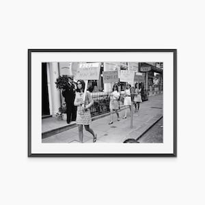 Mini Skirts Forever, Photography Prints, Feminist Poster, Vintage Prints, Black and White Wall Art, Museum Quality Photography Poster