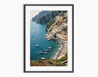 Coastal Wall Art, Photography Prints, Landscape Wall Art, Italy, Portofino, Amalfi Coast, Living Room Decor, Museum Quality Wall Art