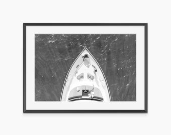 Summer Poster, Photography Prints, Luxury Prints, Boat Print, Yacht Poster, Fine Art Print, Black And White Prints, Museum Quality Wall Art