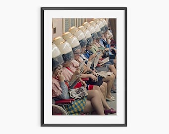 Quadri da parete per salone di parrucchiere, poster retrò, stampe fotografiche, arredamento estetico per la stanza.