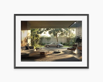 Porsche Poster, Photography Prints, Porsche 911 Poster, Porsche Wall Art, Car Poster, Retro Porsche, Museum Quality Photography Poster