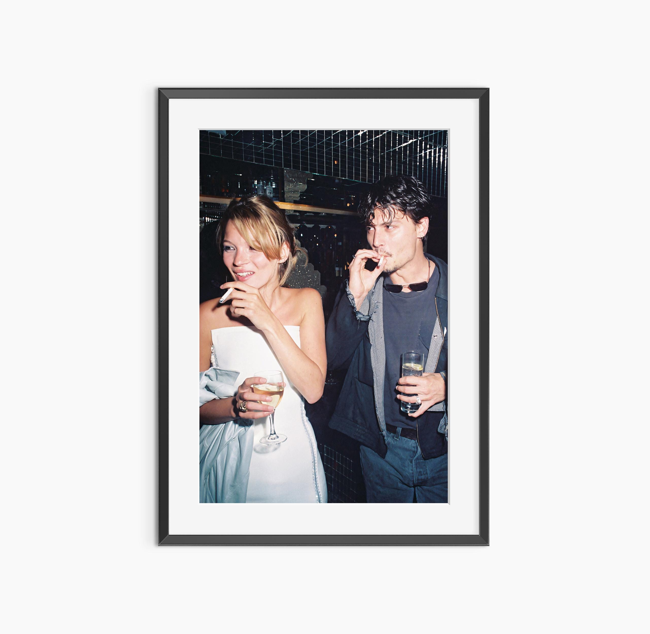 Kate moss johnny depp poster - Etsy 日本