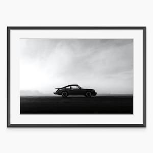 Porsche 911, Photography Prints, Black and White Wall Art, Porsche 911 Poster, Porsche 911 Wall Art, Museum Quality Photography Poster
