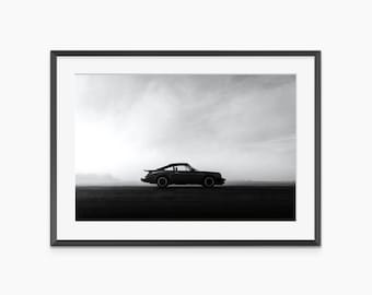 Porsche 911, Photography Prints, Black and White Wall Art, Porsche 911 Poster, Porsche 911 Wall Art, Museum Quality Photography Poster