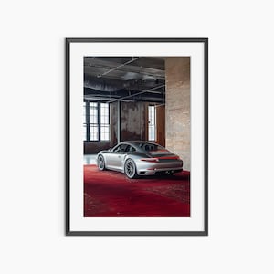 Porsche Wandkunst, Fotografie Drucke, Porsche Poster, Porsche Carrera, Porsche 911 Poster, Auto Poster, Fotografie Poster in Museumsqualität