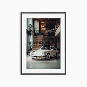 Porsche 911 Poster, Photography Prints, Porsche Poster, Classic Car Poster, Porsche Wall Art, Car Poster, Museum Quality Photography Poster