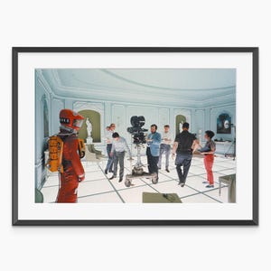 2001 A Space Odyssey Poster, Stanley Kubrick Movie, Behind the Scenes, 2001 Movie Affiche, Kubrick Movie Affiche, Museum Quality Photo Print