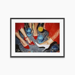 High Heels, Photography Prints, Cocktail Poster, Fashion Print, Stiletto Heels, Fashion Wall Art, Museum Quality Photography Poster
