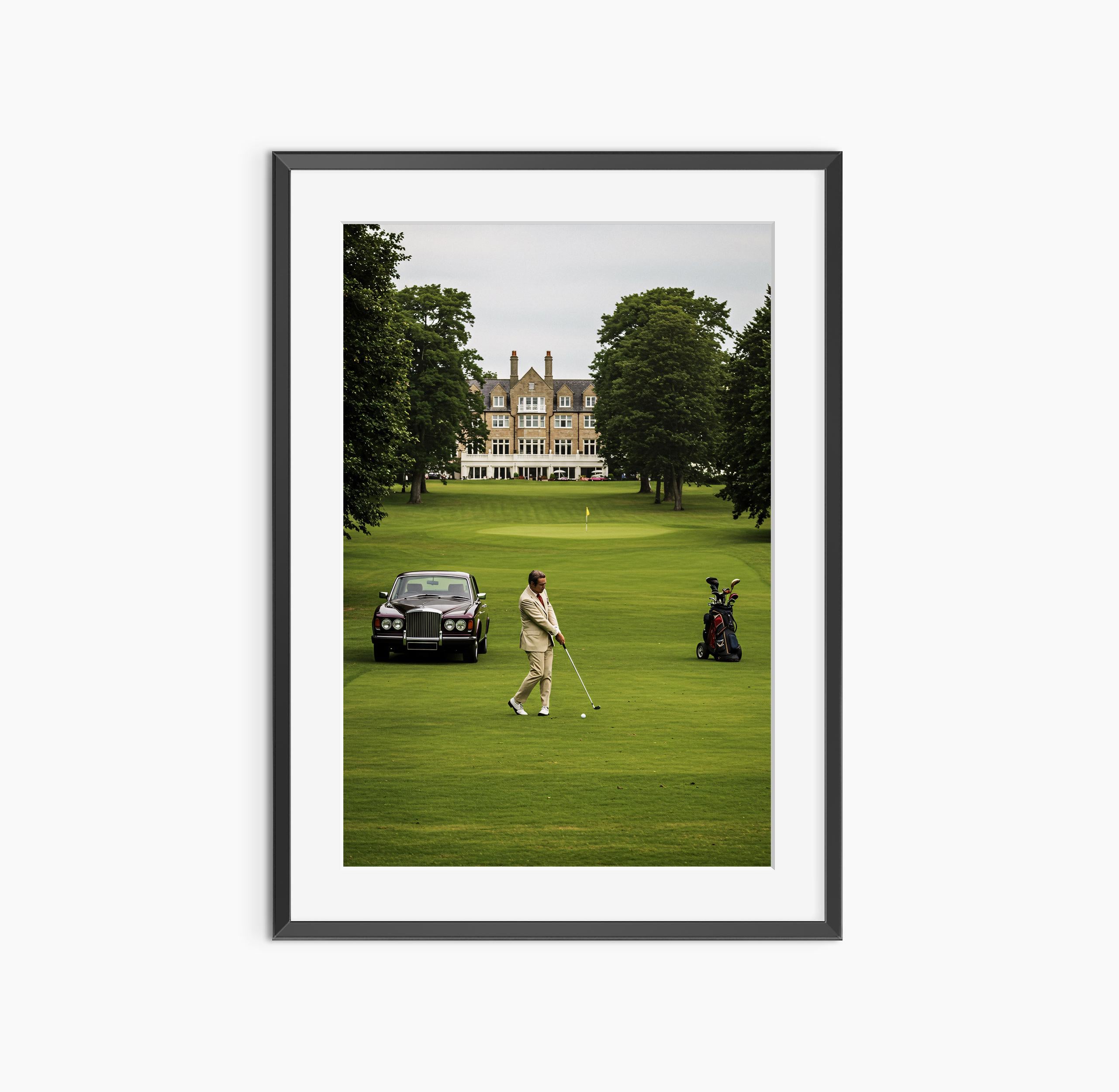 Arte mural de golf, impresiones fotográficas, póster de golf, fotografía artística, impresión de golf, decoración estética para habitaciones, arte mural con calidad de museo