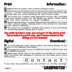 a white paper with black and red text on it